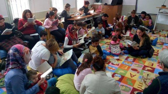 İlçe Millî Eğitim Müdürümüz Emin GEÇİN Konacık Cahit Özvezneci İlkokulunda Kütüphane Açılışına Katıldı