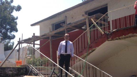 İlçe Milli Eğitim Müdürümüz Emin GEÇİN Açılması Planlanan Yeniköy İlkokulunu Ziyaret Etti