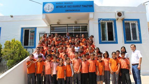 İlçe Milli Eğitim Müdürümüz Emin GEÇİN´in Akyarlar Hacı Mahmut Tınaztepe Ortaokulu Ziyareti