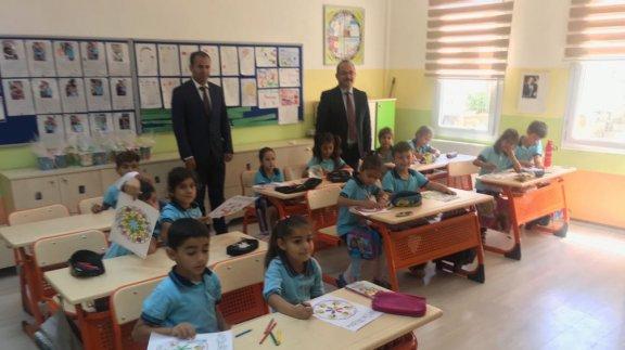 İlçe Milli Eğitim Müdürümüz Emin GEÇİN Ahmet Zeki Büyükkuşoğlu İlkokulunu Ziyaret Etti