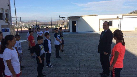 İlçe Milli Eğitim Müdürümüz Emin GEÇİN Şehit Mahmut Coşkunsu Ortaokulunu Ziyaret Etti