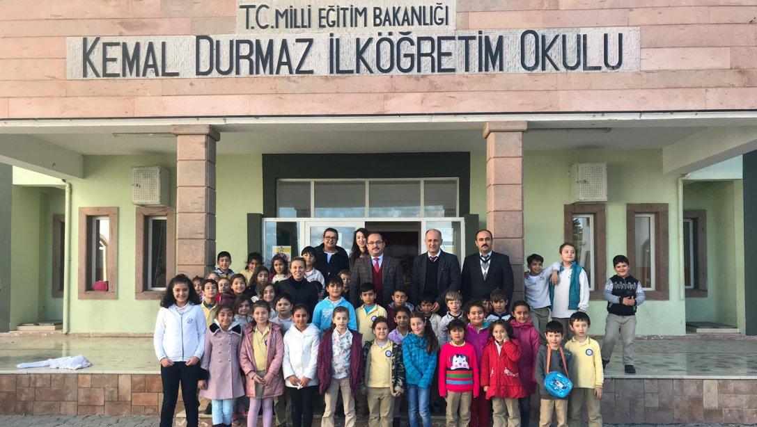 Gümüşlük Kemal Durmaz ve Türkbükü Şehit Gaffur Kaynar İlkokullarına Ziyaret