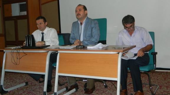 Sene Başı Müdürler Kurulu Toplantısı Şehit Türkmen Tekin Anadolu İmam Hatip Lisesinde Yapıldı