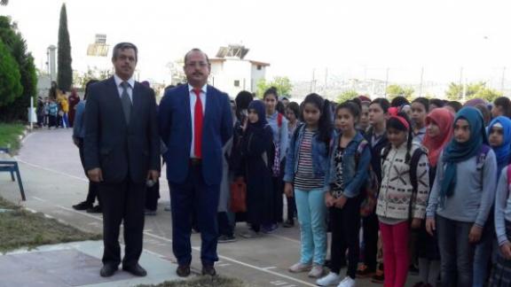 İlçe Millî Eğitim Müdürü Emin GEÇİN´den Şehit Türkmen Tekin Anadolu İmam Hatip Lisesine Ziyaret