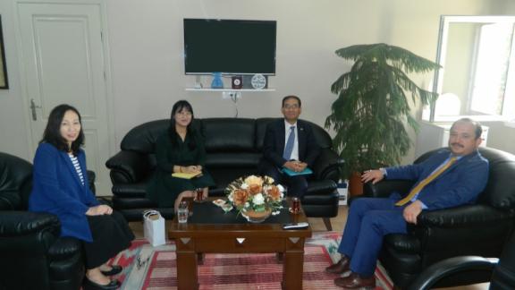 Kore Ankara Büyükelçisi Cho Yun-Soo´nun Ziyareti