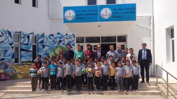 İlçe Milli Eğitim Müdürümüz Emin GEÇİN´in Pınarlıbelen Nilgün Dr Kerim Cangır İlkokulu Ziyareti