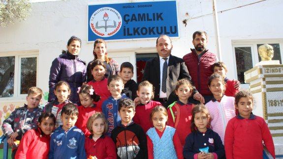 İlçe Milli Eğitim Müdürümüz Emin GEÇİN´in Çamlık İlkokulu Ziyareti
