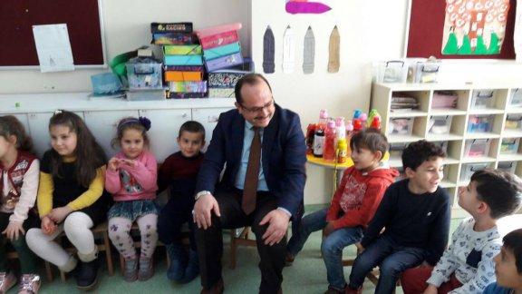 İlçe Milli Eğitim Müdürümüz Emin GEÇİN Şehit Serkan Göker İlkokulunu Ziyaret Etti