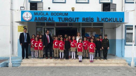 İlçe Milli Eğitim Müdürümüz Emin GEÇİN Amiral Turgut Reis İlkokulunu Ziyaret Etti