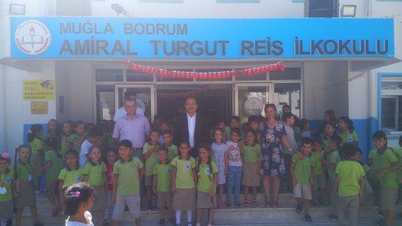 İlçe Milli Eğitim Müdürümüz Emin GEÇİN Amiral Turgutreis İlkokulunu Ziyaret Etti.