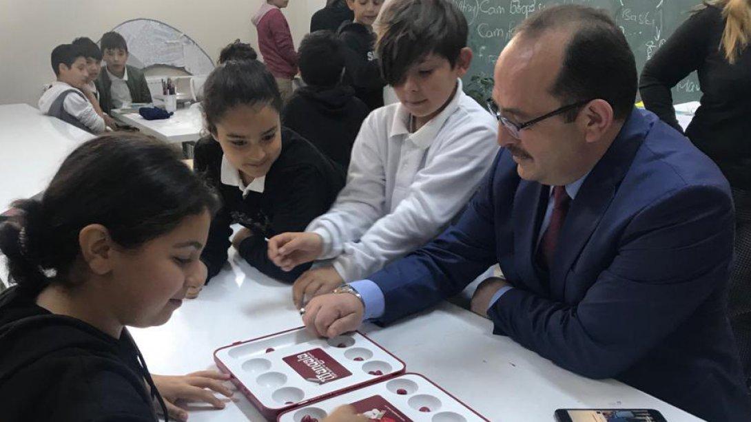 İlçe Milli Eğitim Müdürümüz Emin GEÇİN´den Şehit Mahmut Coşkunsu Ortaokuluna Ziyaret 